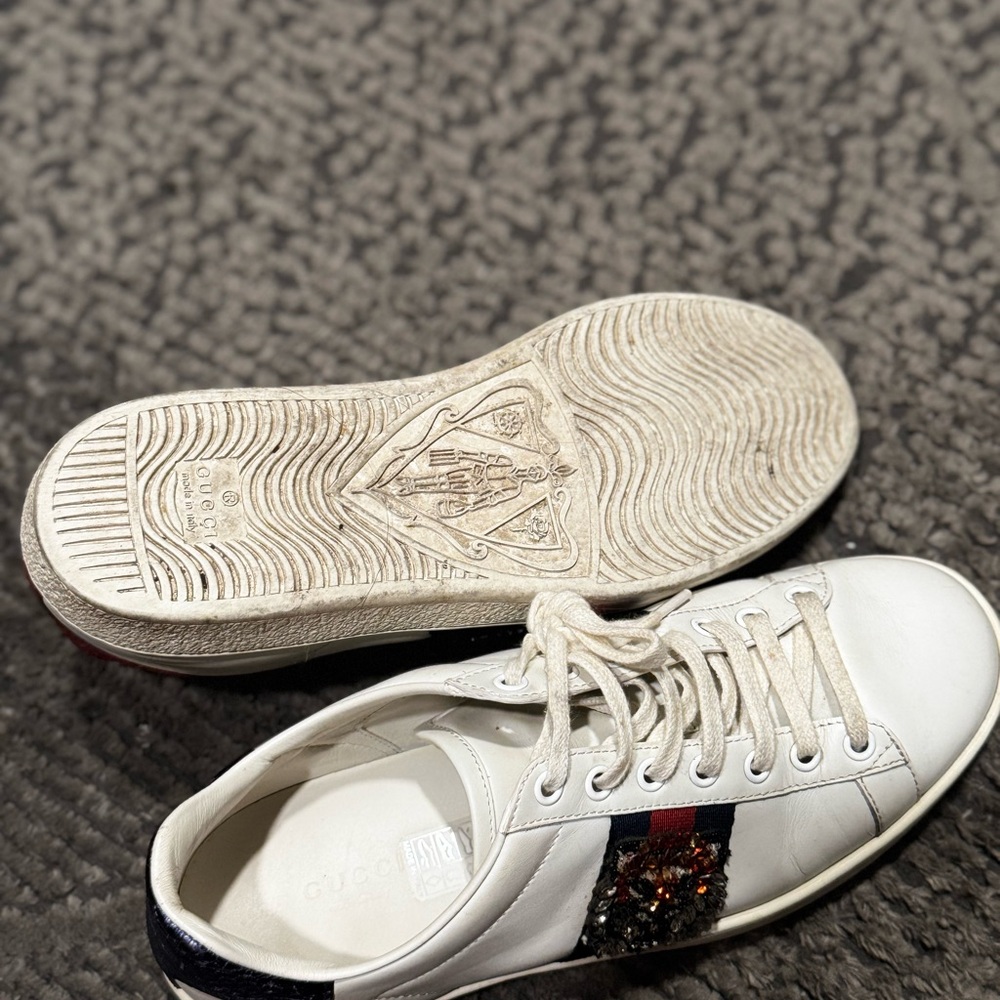Gucci ACE  Women's tennis shoes 7.5 - Picture 5 of 12